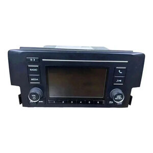 2016-2017 HONDA CIVIC RADIO RECEIVER DISPLAY SCREEN 5" BLUETOOTH 39100-TBG-A11